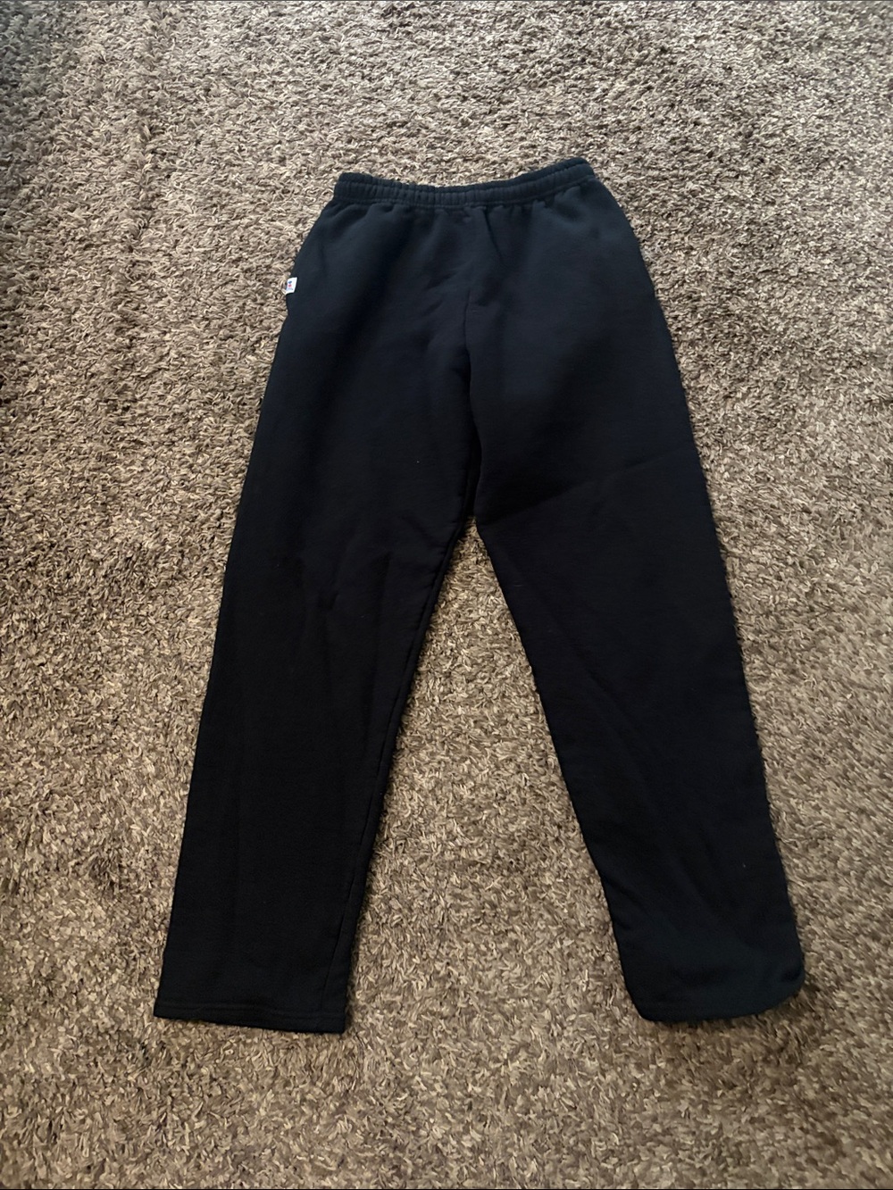 Russell Athletic Black Kids Fleece Sweatpants